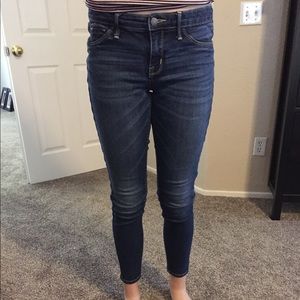 Mid-rise denim jegging from mossimo